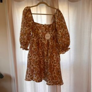 NWT Mini Floral Dress Size Small